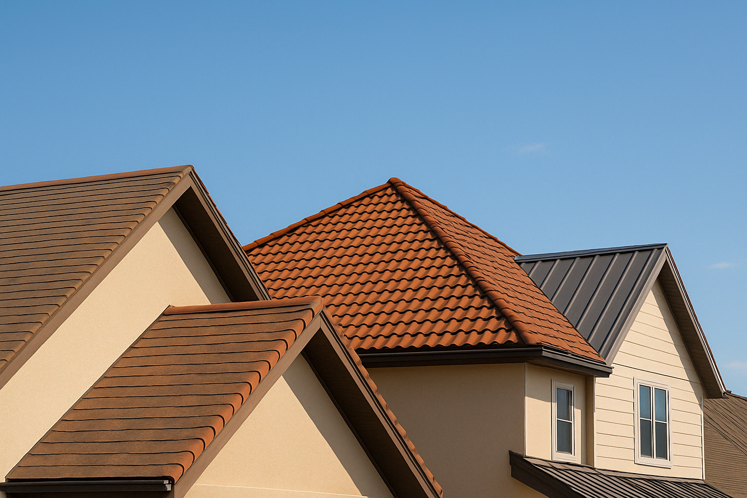 best roofing materials for hot dry climates